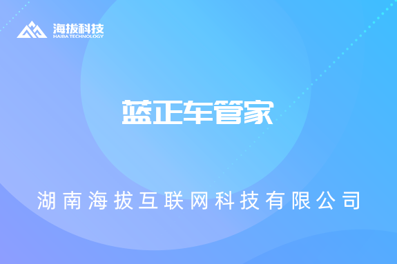 <b>蓝正车管家</b>